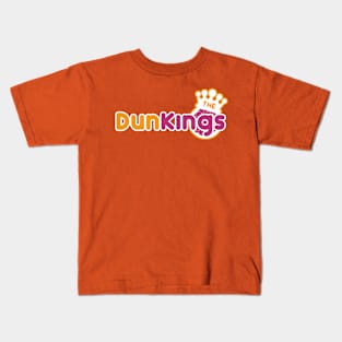 The DunKings Super Bowl LVIII Commercial Parody Kids T-Shirt